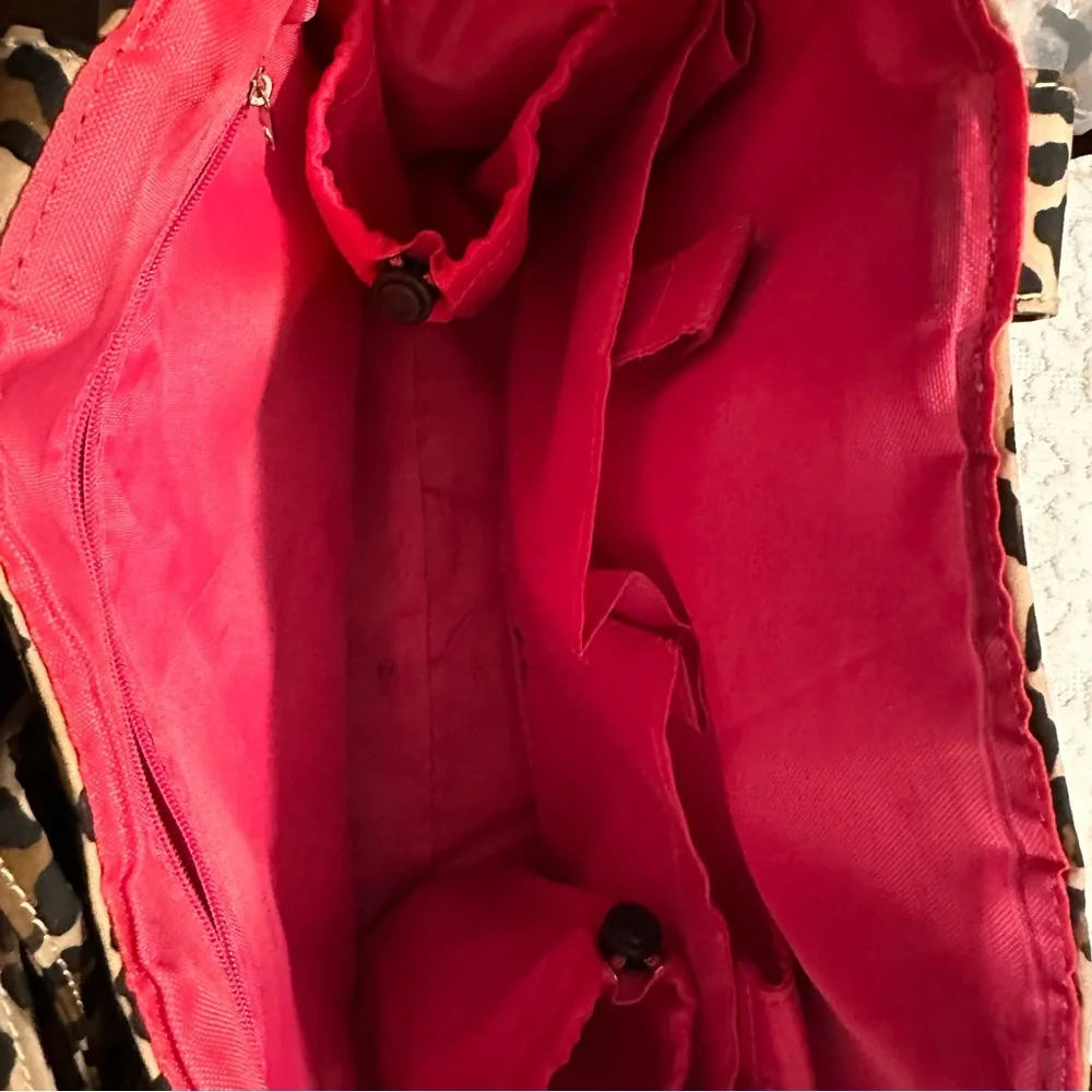Nordstrom | Bag | Leopard Print Diaper Bag with Wristlet